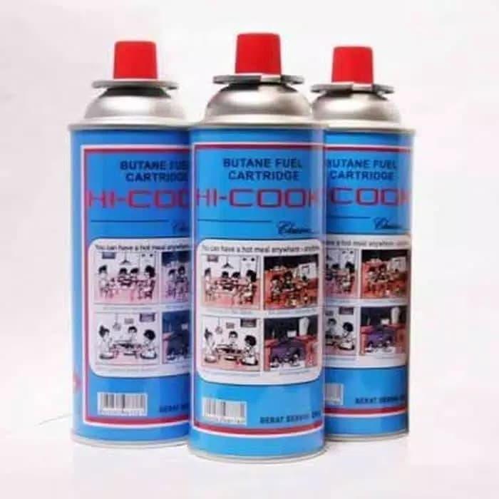 Gas Cartridge Hi-Cook Hi-Cook 230Gr Gas Portable Kaleng Mini Gas