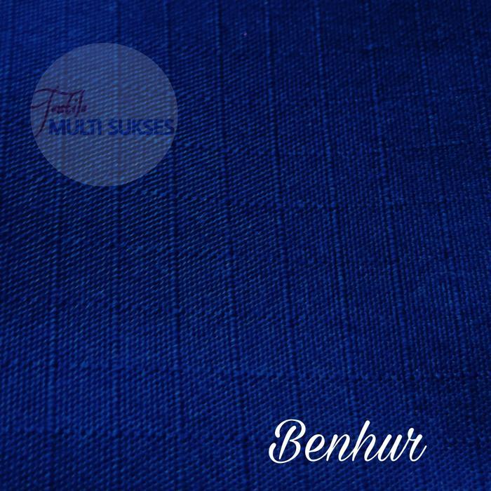 DISKON bahan kain ripstop ripstok benhur biru seragam tactical pdl READY STOCK