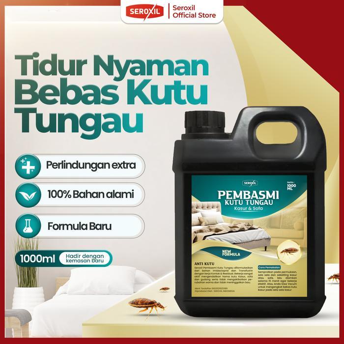 Seroxil ANTI TUNGAU Spray Semprotan Cairan Pembasmi Anti Kutu Busuk Tungau Pada Kasur & Sofa Ampuh