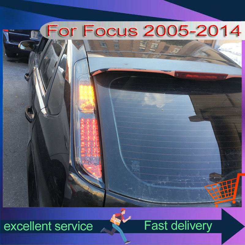 Automobile Rear Lamp For Ford Focus 2005-2014 Modification LED