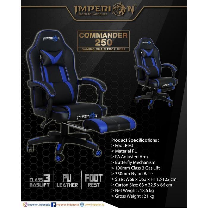 Special Price Imperion Gaming Chair Commander 250 / Kursi Gaming Imperion