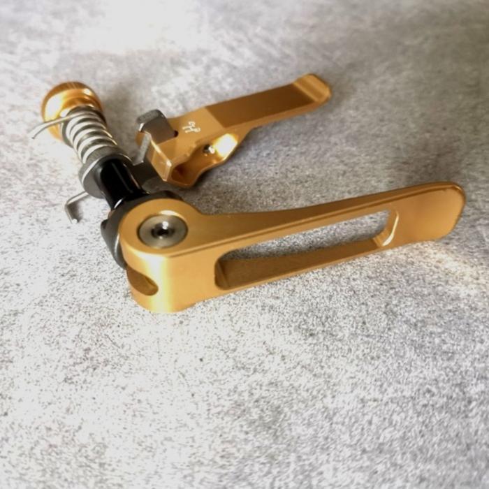 Ready Seatclamp H&H Original Ver 3 Gold Kreuz Bromptonn 3Sixty