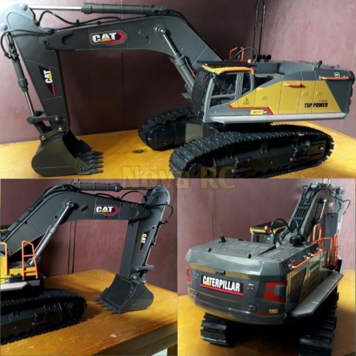 Stiker custom caterpillar kobelco hitachi komatsu huina rc excavator