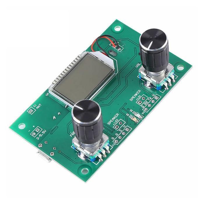 1Pcs Dsp Pll Digital Stereo Fm Radio Receiver Module 87-108Mhz With Serial Control Frequency Range
