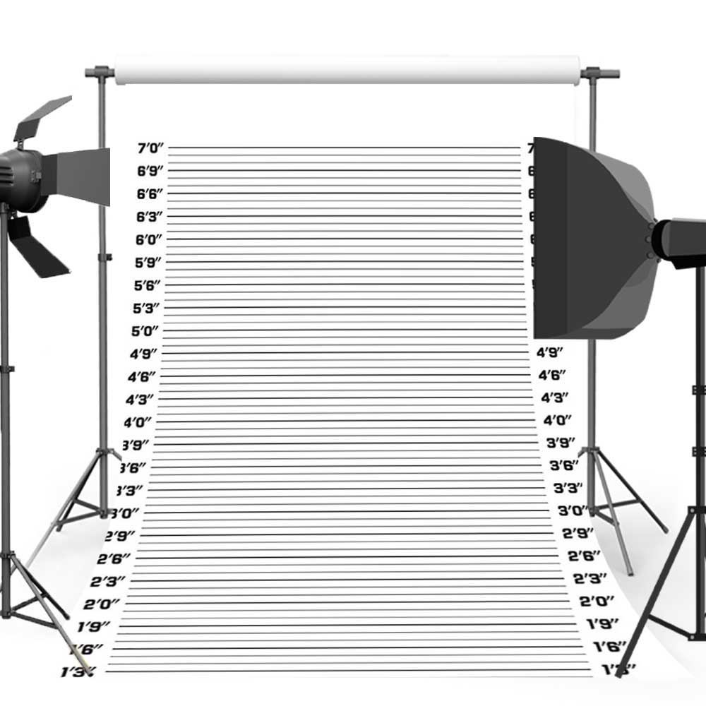 Avezano Police Up Line Backdrops for Product Photography Mugshot Detective Criminal Portrait Backgro