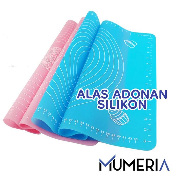 Alas Tatakan Talenan Adonan Kue Fondant Bahan Silikon Anti Lengket