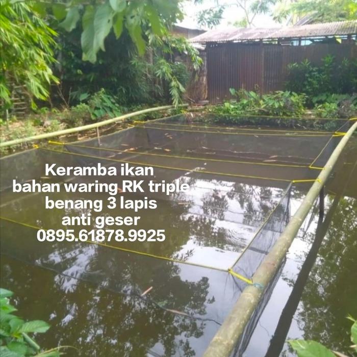 HAPA KERAMBA 2X3X1 WARING JARING IKAN TAMBAK IKAN
