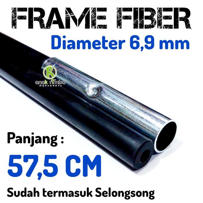 BERKUALITAS FRAME FIBER DIAMETER 6,9 MM X 57,5 CM RANGKA TENDA DOME AREI KAPASITAS 2 ORANG