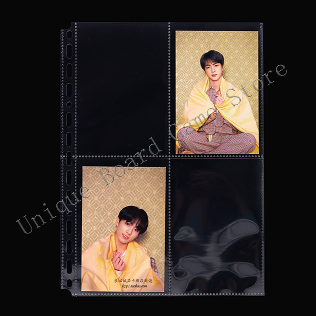 20PCS For A4 B5 Album Size 1 2 3 4 6 8 9 pockets cards Photo Album cards page for Magical collection