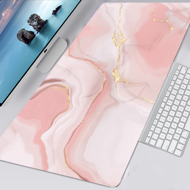 Mousepad Computer New XXL MousePads Keyboard Pad Mouse Mat Fashion Marble Gamer Soft Office Carpet T