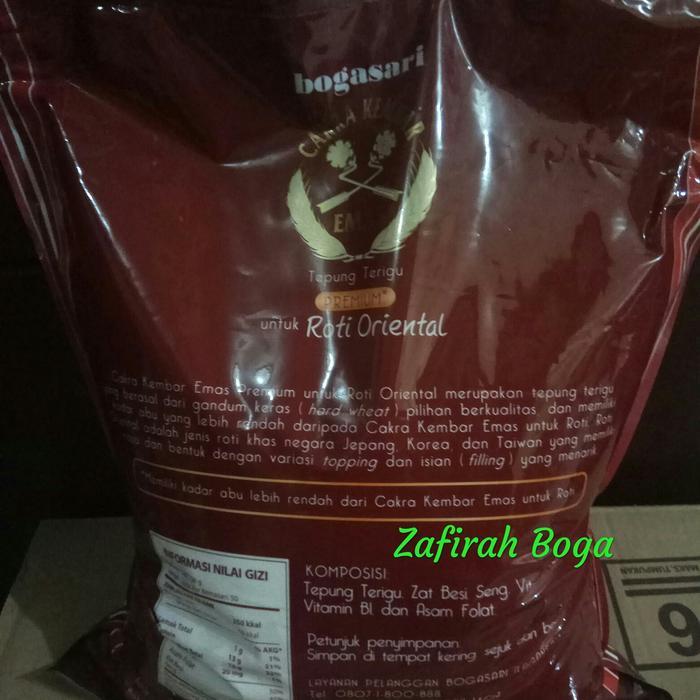 Tepung Terigu Cakra Kembar Emas Oriental 5 Kg