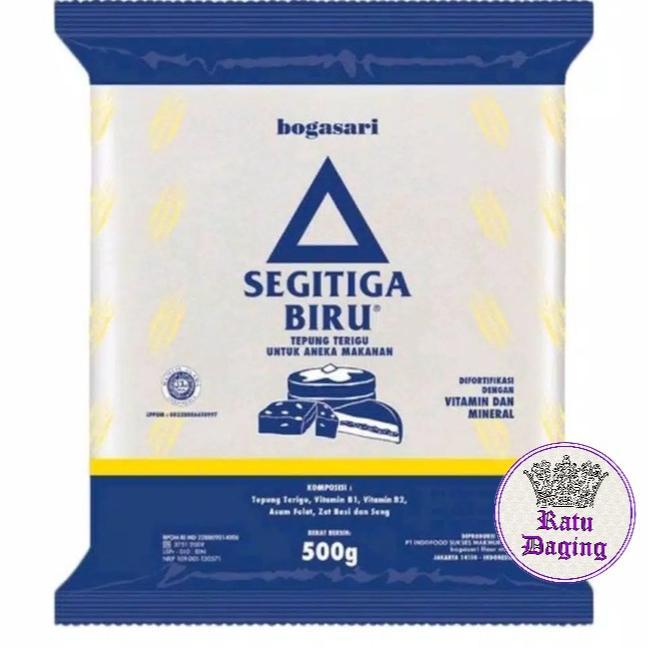 Tepung Terigu Segitiga Biru 500Gr