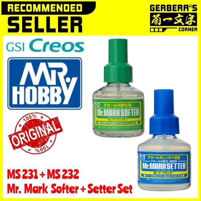 Mr Mark Softer + Mr Mark Setter Set - Mr Hobby New