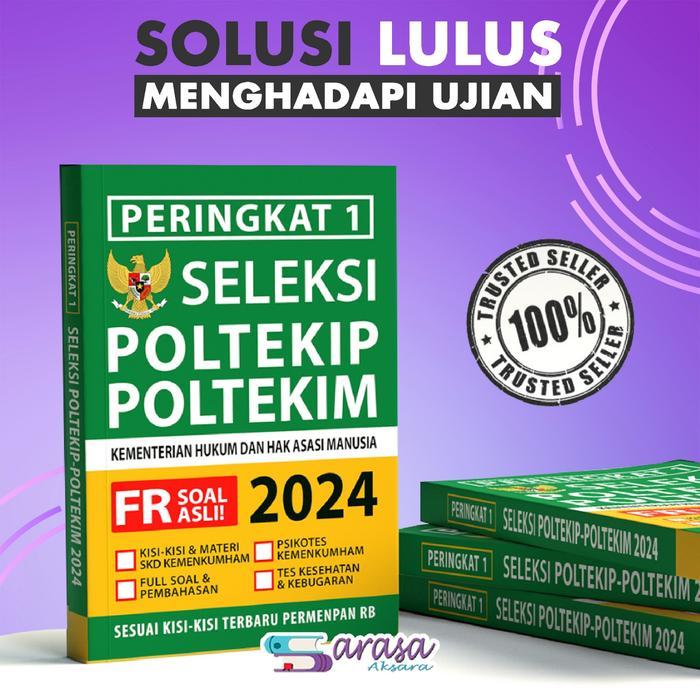 BUKU SELEKSI POLTEKIP POLTEKIM KEMENKUMHAM 2024 - BUKU KEDINASAN 2024