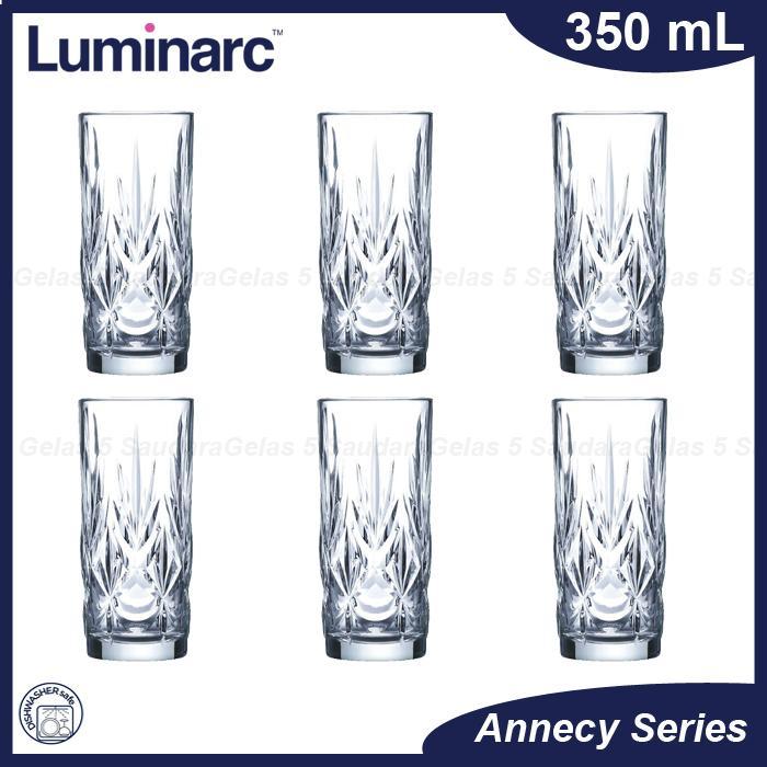 1 SET 6 PCS Luminarc Gelas Mojito/Luminarc Gelas Jus/Luminarc Gelas