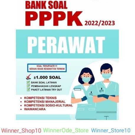 Buku BANK SOAL PPPK PERAWAT 2022-2023Original NEC- Terlengkap