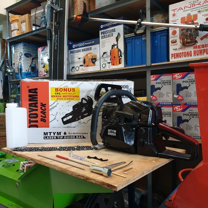 SENSO SINSO MESIN POTONG KAYU MOTOYAMA CHAINSAW 9900A