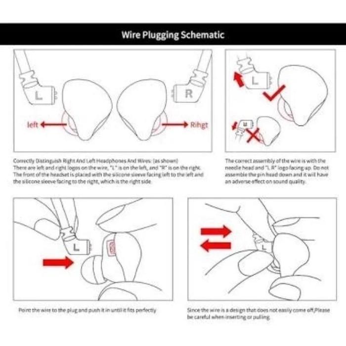Satuan KZ EDX ULTRA Satuan Replacement Pengganti Earphone Kiri Saja Kanan Saja