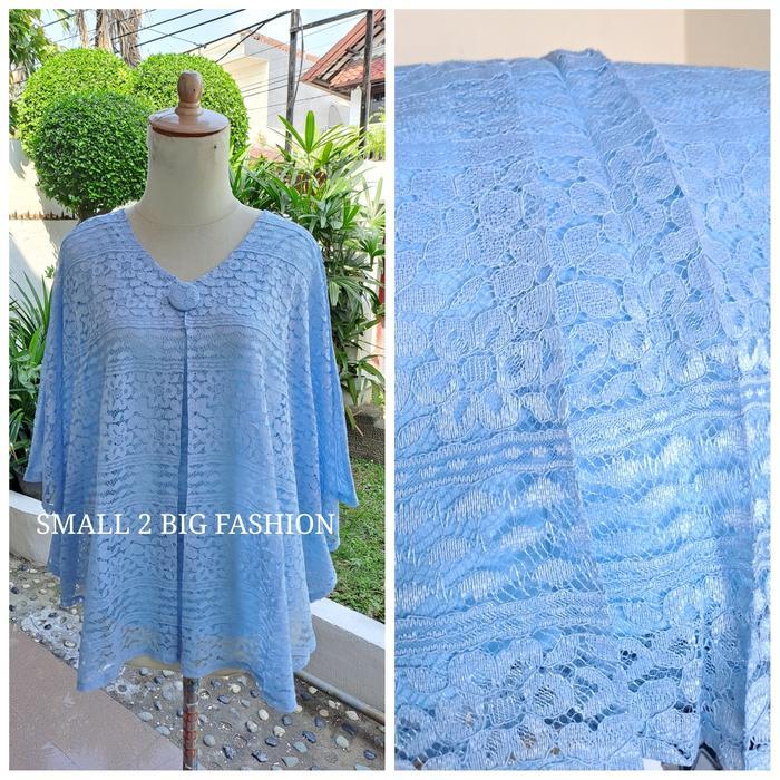 [Voucher] blouse brukat big size / baju brokat bigsize jumbo / atasan kebaya big