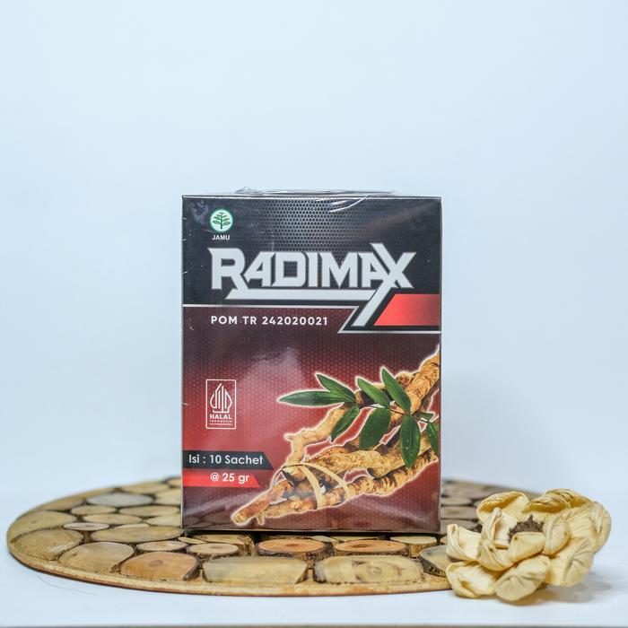 rxi7- Kopi Radimax Original 1 Box Isi 10 Sachet Sudah Bpom Halal Mui