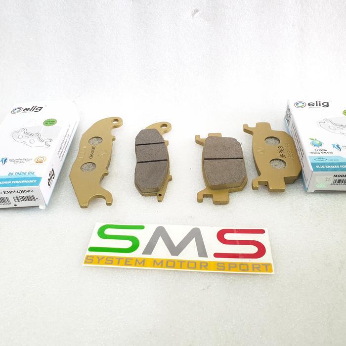 Kampas Rem Pcx Lokal Abs Depan Belakang - Elig