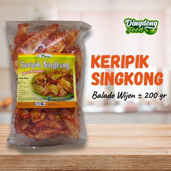 New Kripik Singkong Balado Wijen