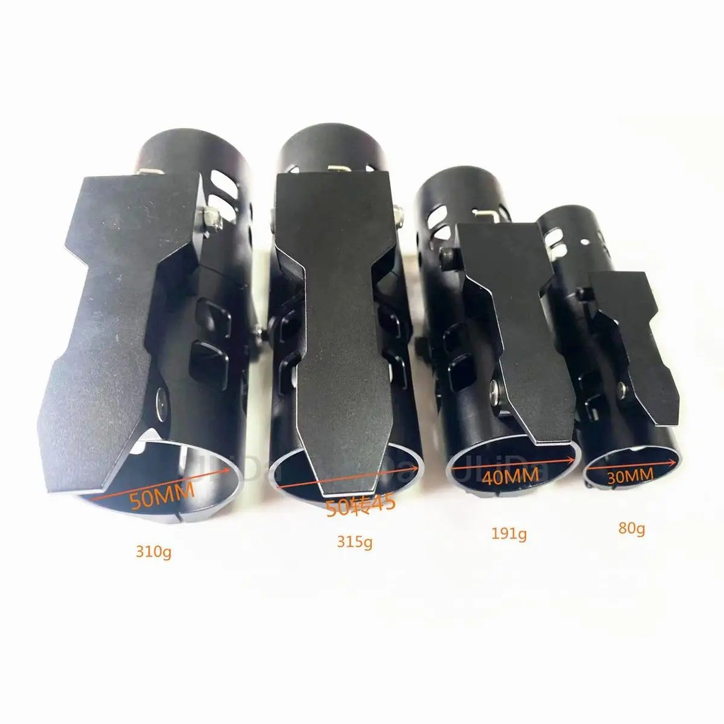 1Pcs Aluminum Alloy 30Mm 40Mm 45Mm 50Mm Carbon Tube Connector Round