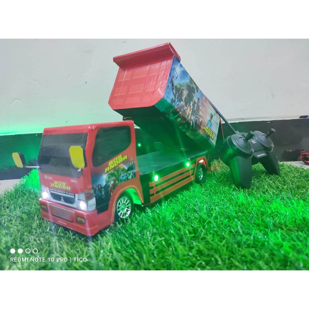 Truck Dump Avenger Remote Miniatur Truk Oleng