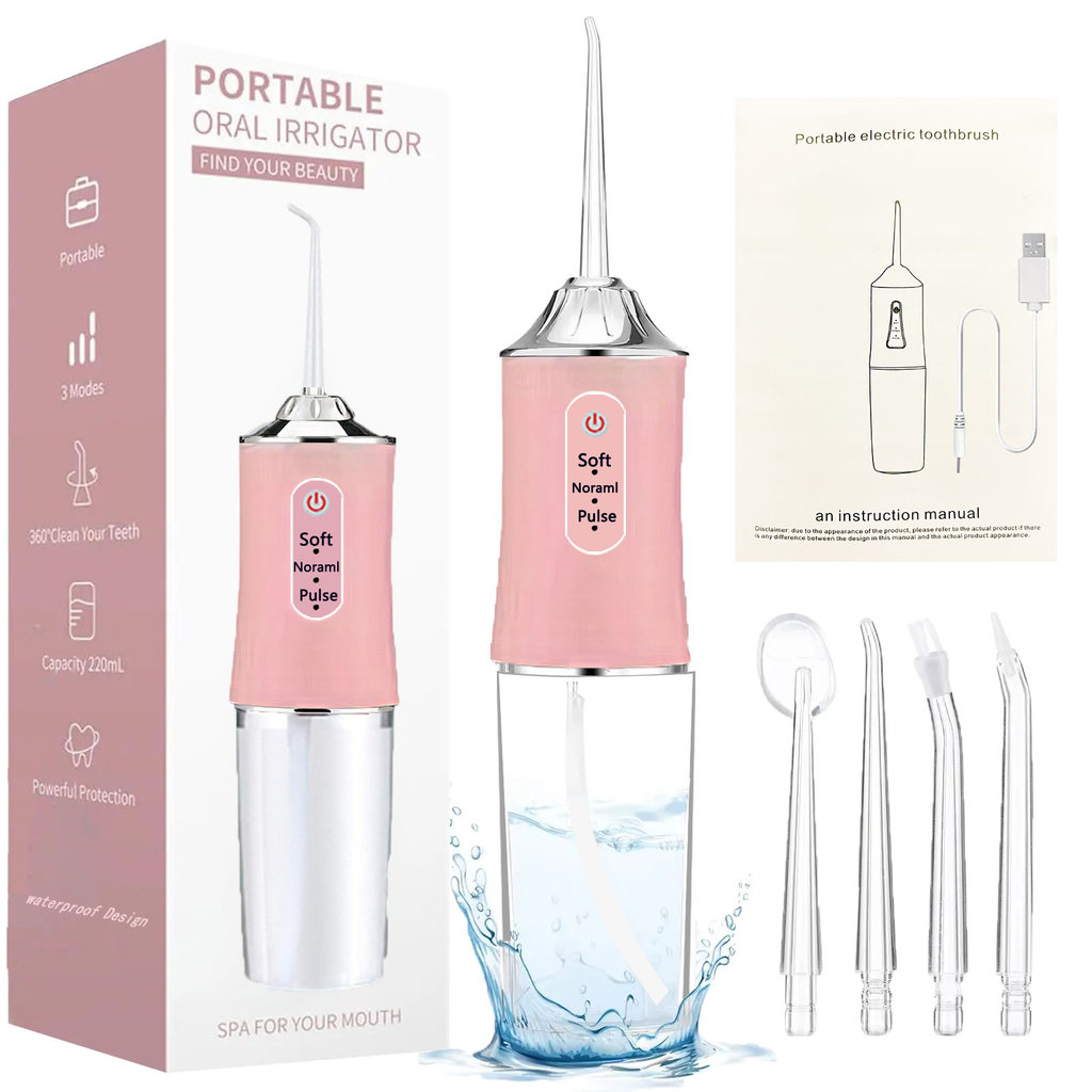 Accepted White Packaging Dental Irrigator Water Flosser Vary Jet Floss Care Tonsil Shower Electric