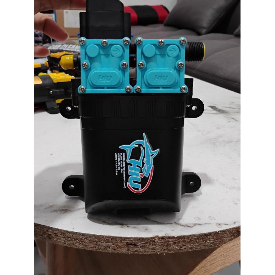 Dinamo Pompa Dc 12v Hiu 12 Lpm 8.8 Bar / Dual Pump Hiu 138 Psi