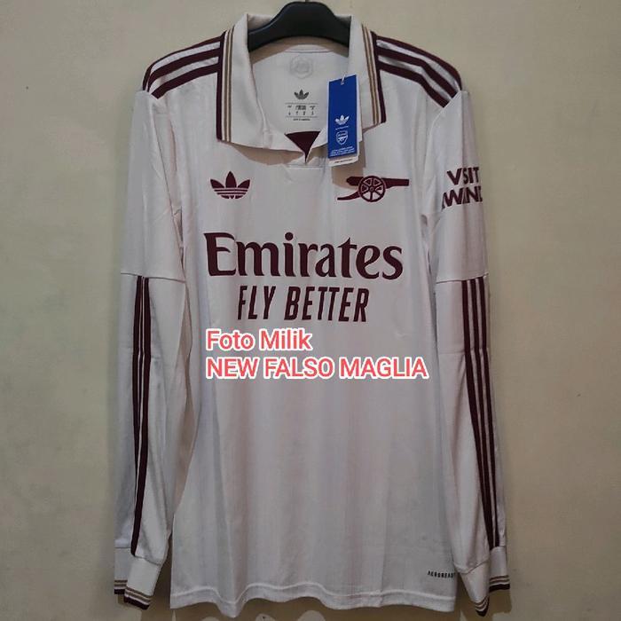 Jersey Arsenal 3rd 25/26 Long Sleeve Stadium Original Murah
