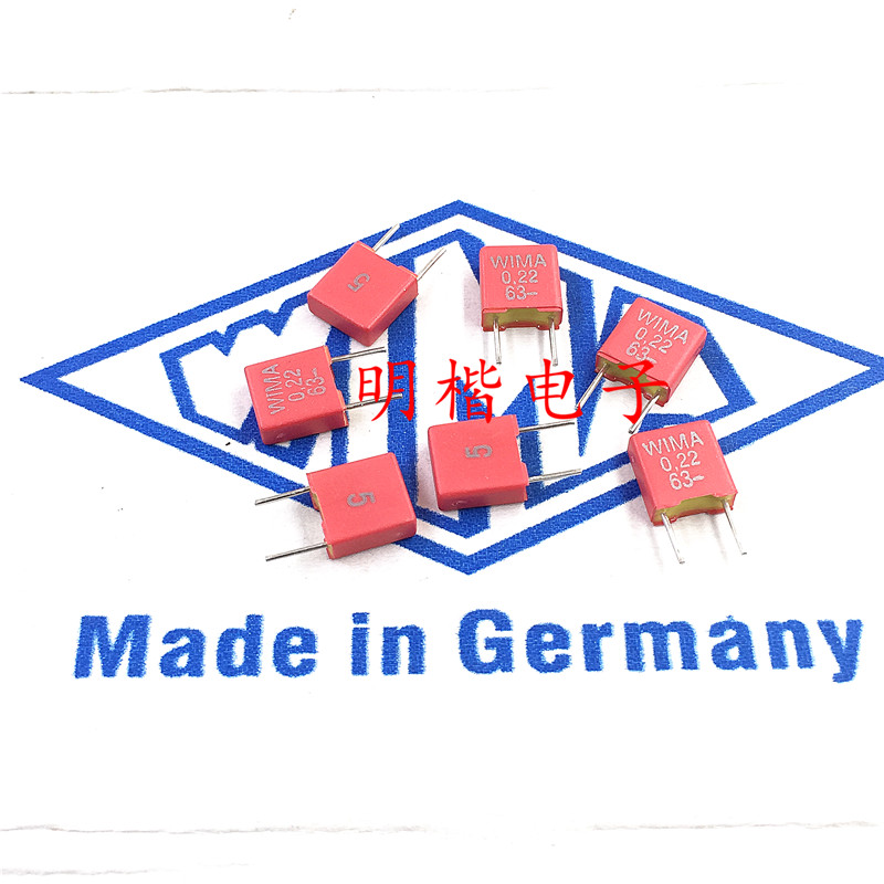 20Pcs/50Pcs Original German German Original Capacitance Wima Mks2 63V224 0.22Uf 220Nf Accuracy 5%