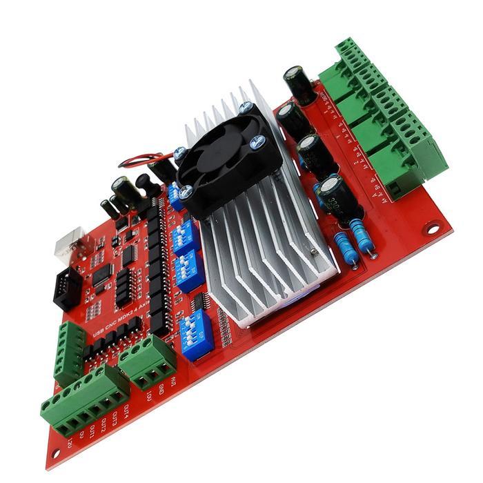 Mach3 4 Axis Breakout Board 100Khz Usb Cnc Interface Driver Motion Controller Driver Board Motor
