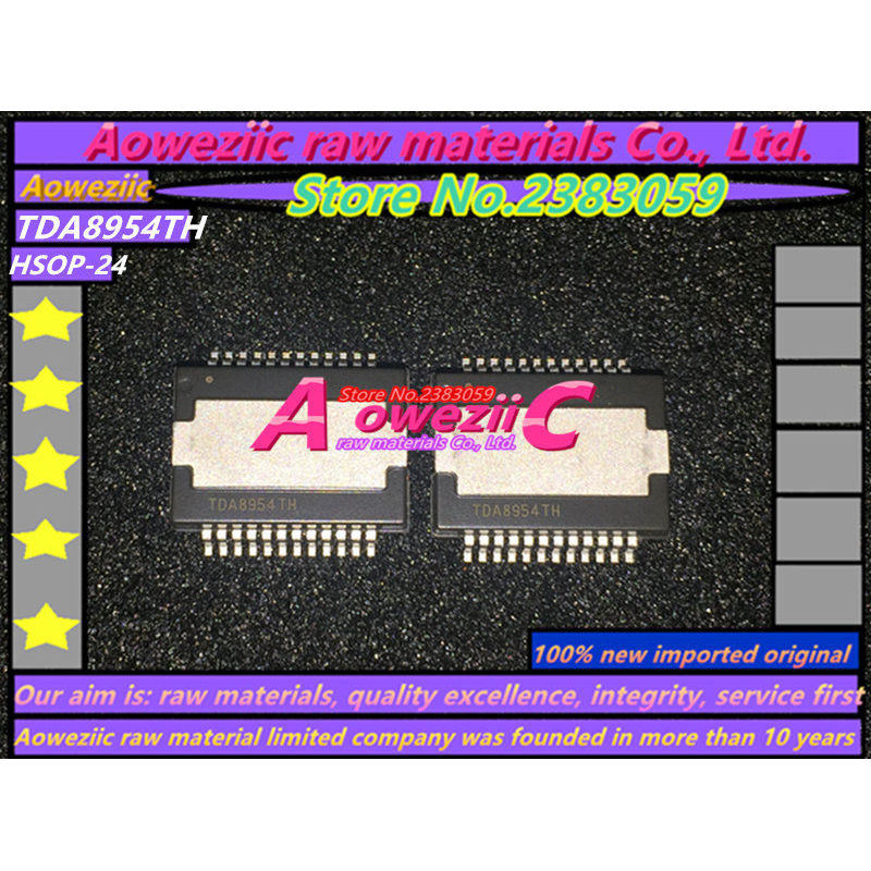 Aoweziic   2017+ 100% new imported original  TDA8954 TDA8954TH  HSOP-24  Audio power amplifier chip