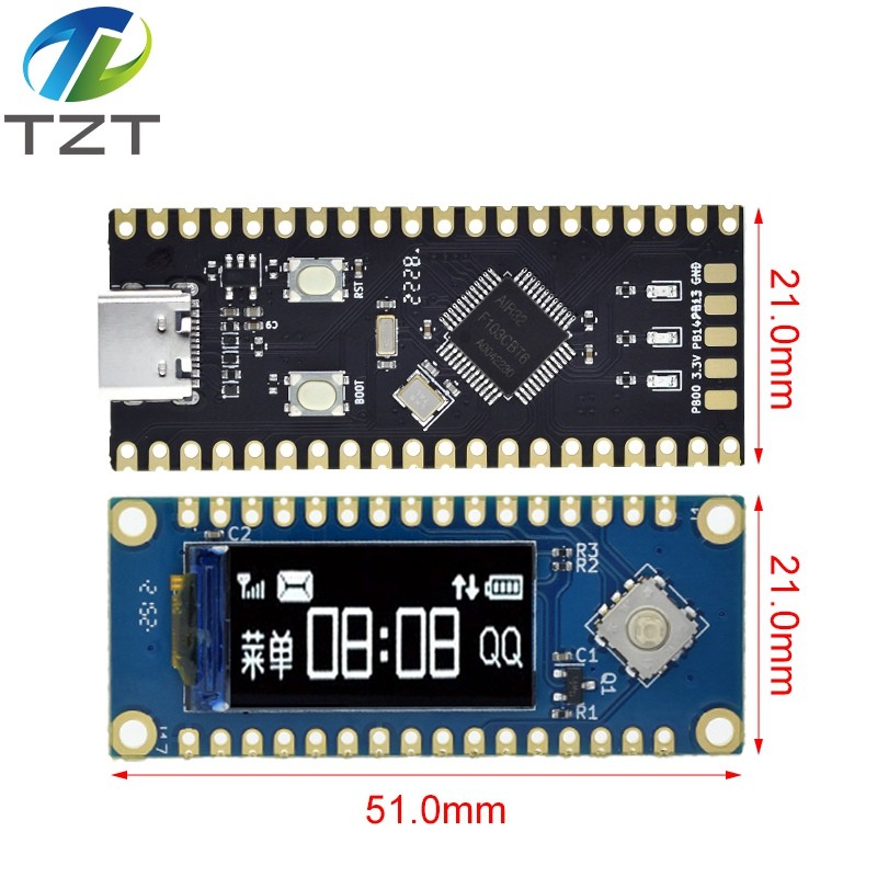 Air32F103CBT6 AIR32F103 Development Board Main Frequency Highest 216M,32K RAM+128K Flash Compatible 