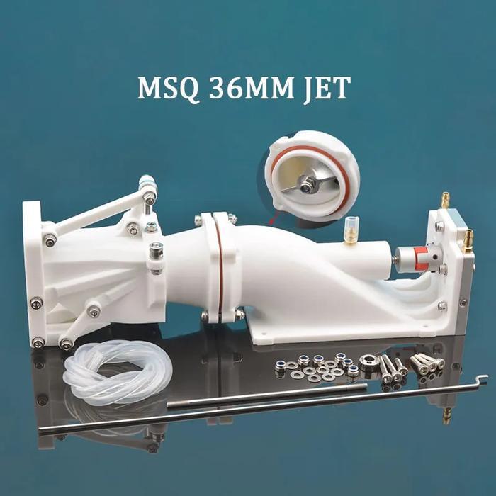 Msq 36Mm Water Jet With 7075 2 Blades Impeller Water Thruster Pum
