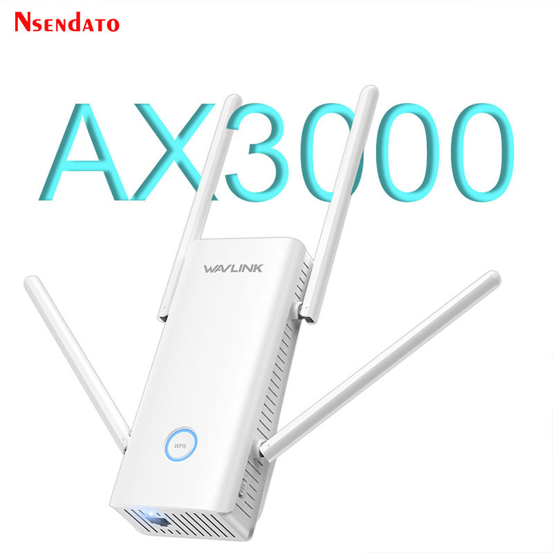 Wavlink Ax3000 2.4/5Ghz Dual Band Wireless Wifi Extender Wifi 6 Mesh Wireless Long Signal Booster &