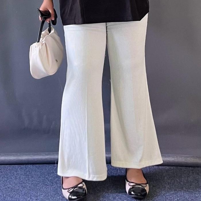 Sena Pants Bigsize / Celana Jumbo / Kulot Jumbo - Chc1697 Celana Flare Ootd Cutbray Hitam Kulot