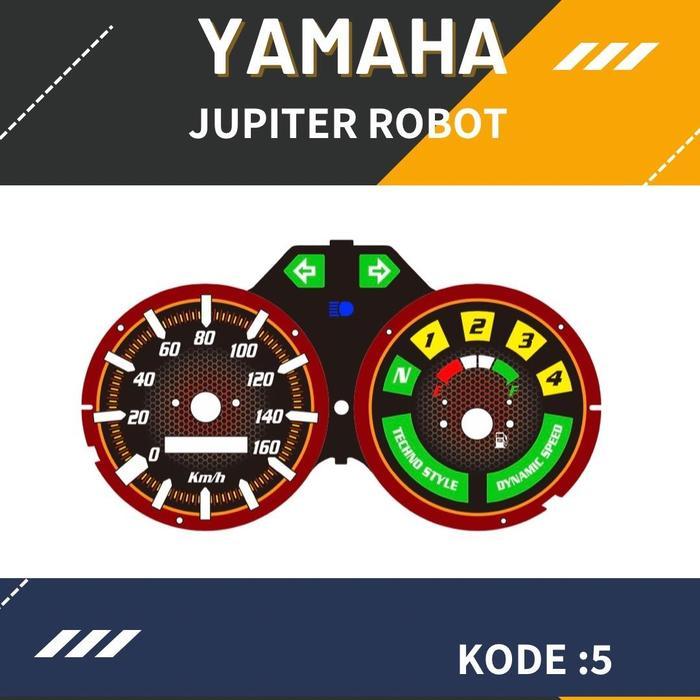 papan panel custom spedometer yamaha jupiter robot