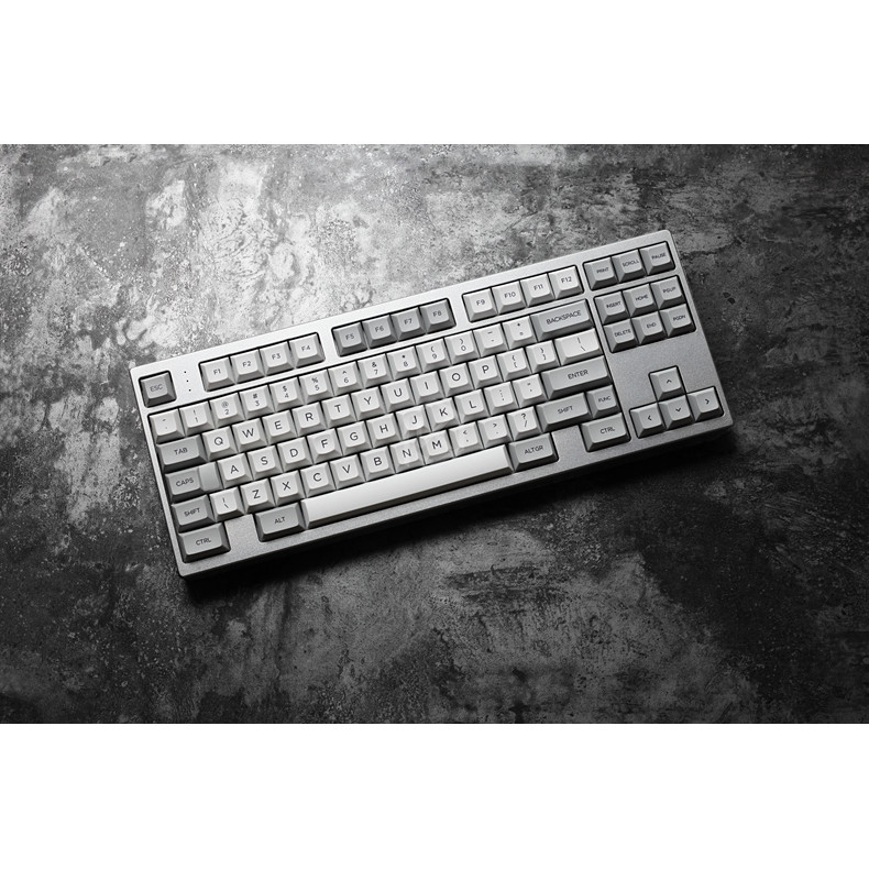 dsa granite grey colorway dsa profile Dye Sub Keycap Set PBT plastic for keyboard gh60 xd60 xd84 cos