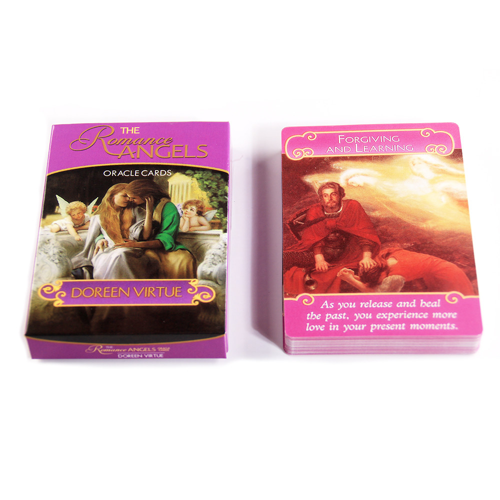 The Romance Angels Tarot Oracle Cards Deck|The 44 Romance Angel Oracle Cards by Doreen Virtue Rare O
