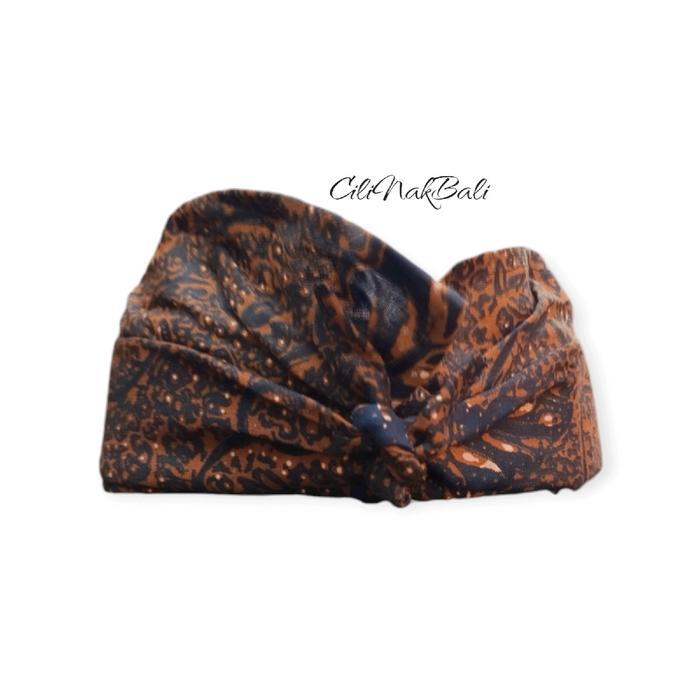 Udeng Bali Batik Ikat Kepala Pria Batik Katun