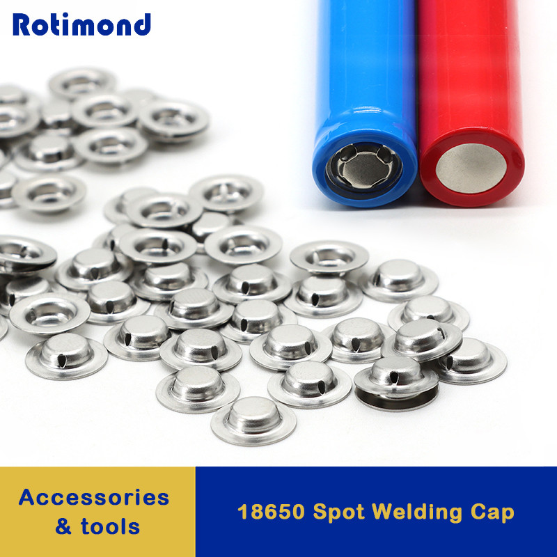 18650 Battery Spot Welding Cap Alternative Electrode Tip Cap Positive Spot Welding Accessories