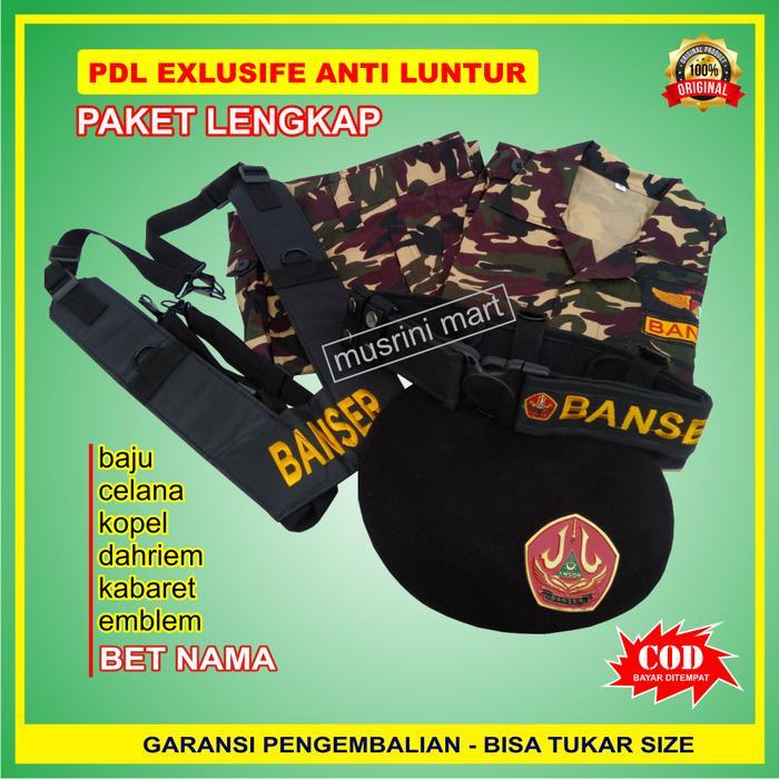 Baju Pdl Banser Tahan Luntur Exlusife Bahan Katun Twill Seragam Banser Pdl Nasional Premium Quality