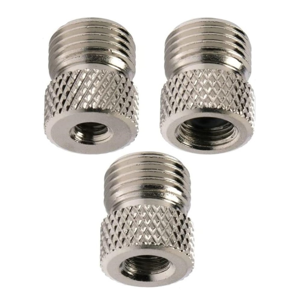 JOYSTAR 3 Set of Airbrush Hose Adaptor Fitting 1/8" Male to Badger Paasche Aztec Airbrush