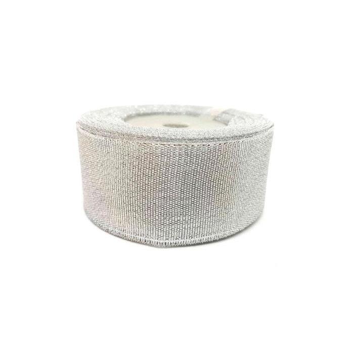 Pita Silver Glitter / Silver Ribbon/Pita Silver/Ribbon/Pita/ Rbsil-Gt