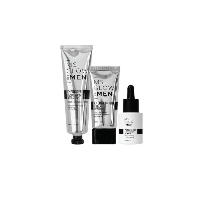 z3kl- Ms Glow For Men Skincare Cowok Original Facial Wash Melembutkan Mencerahkan