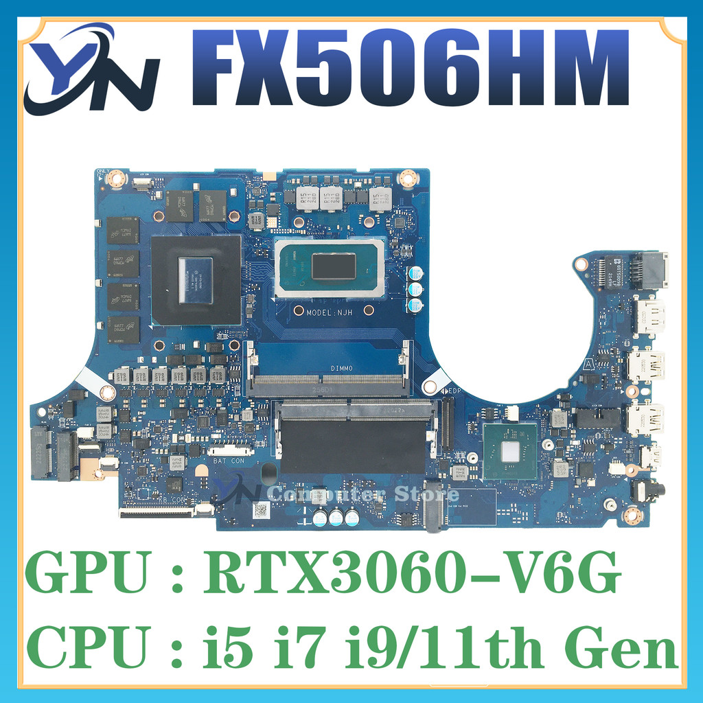 FX506HM FX706HM Mainboard For TUF Gaming F15 F17 TUF506HM TUF706HM Laptop Motherboard W/i9 i7 i5 11t