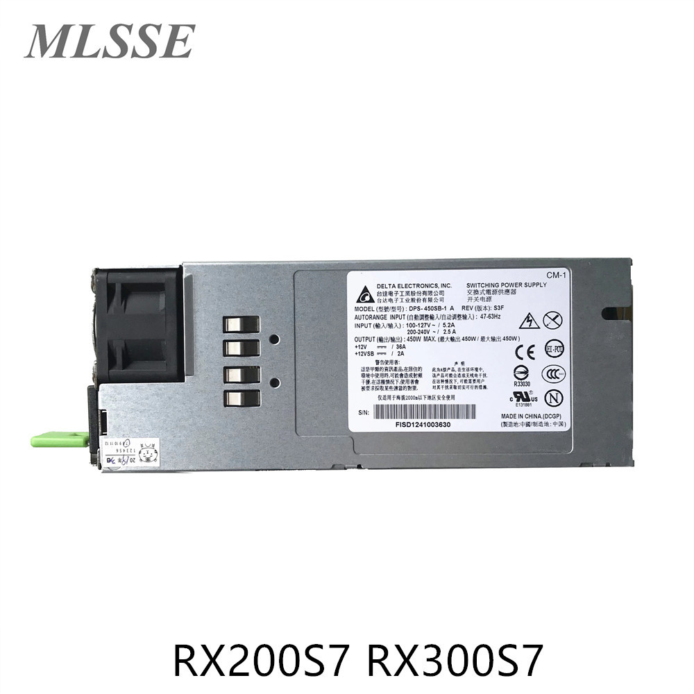 Original For Fujitsu RX200s7 RX300S7 Server Power Supply DPS-450SB-1 A 100% Tested Fast Ship