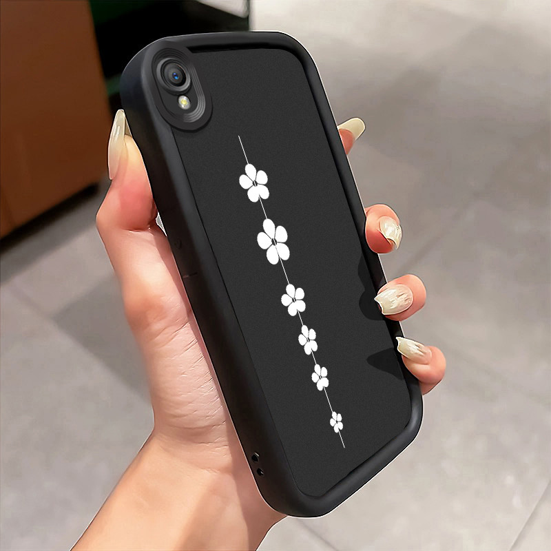 Casing Hp Untuk OPPO A37 A37F Case Gaya minimalis populer Kesing Compatible Kasing cewek Cesing Sili